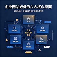 保亭建站-企业网站必备的六大核心页面