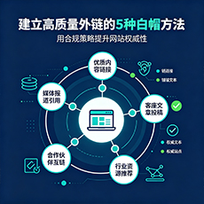 保亭建站-建立高质量外链的5种白帽方法